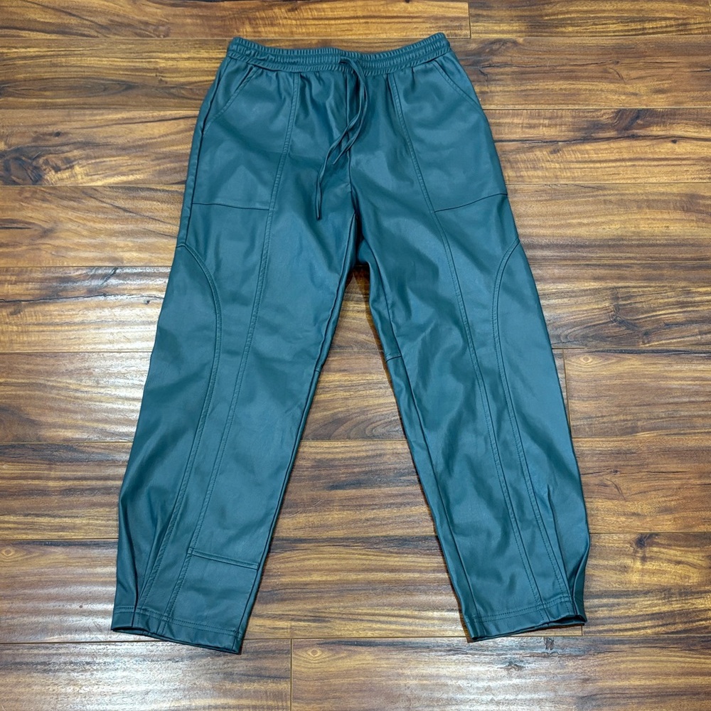 Current air Women’s pleather Green Pants